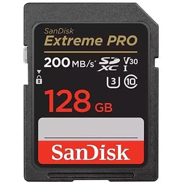 SanDisk Extreme PRO SDXC 128GB yaddaş kartı - Tutum: 128 GB - Sürət