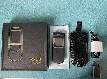 nokia 7270: Nokia 8 Sirocco, rəng - Qara, Düyməli, İki sim kartlı — 1