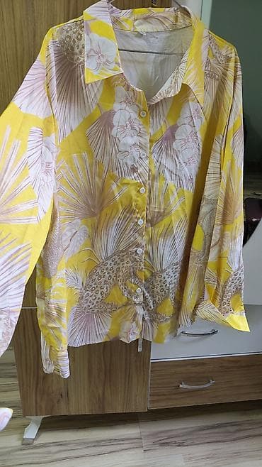 şort: Tezedir geyinilmiyib cox gözəl materiyali var. Qadın köynəyi – tropik — 3