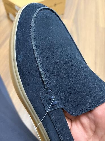 mavi mokasinlər: Ölçü: 44, rəng - Göy, Yeni — 3