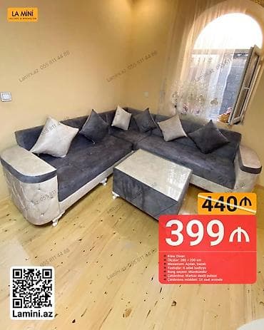 komputer masası: Künc divan, Açılan — 1