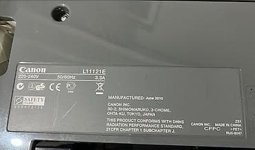 canon e414 printer: Canon printer - Model: Canon L11121E (istehsal: iyun 2010) - — 4