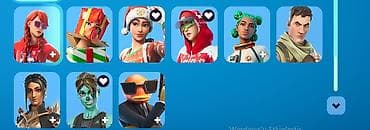 pc 4: 171 skin
182 pickaxe
161 glider
136 dance
9200 Vbucks
old stw — 9