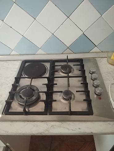 istilik sobası: Qarışıq sobası Quraşdırılan, 4 gözlü, İşlənmiş — 2