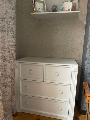 ikinci əl şkaf: Açılan, 2 qapılı Düz dolab, Qarderob, paltar dolabı — 8