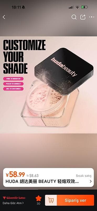 kasmetkalar: Influence Beauty Highlighter – üçbucaq formalı kompakt parıldadıcı - — 4