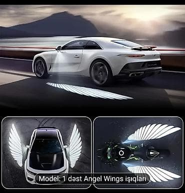 s yan güzgülər: TƏZƏDİR.Avtomobil qapısı üçün “Angel Wings” proyeksiya işıqları – 1 — 5