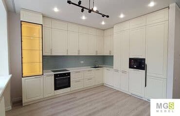 гостиная мебель: Sifarişlə mətbəx dəsti, Özü çəkən petlələr, MDF, Kredit yoxdur, Pulsuz çatdırılma — 7