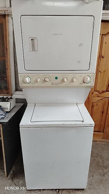 Şvabra, mop: Kompakt yuma-qurutma kombi sistemi – üstdə qurutma, altda paltaryuyan — 2