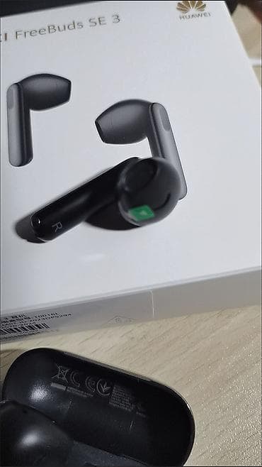 ip se: Simsiz (Bluetooth) Qulaqcıqlar, Huawei, rəng - Qara — 4