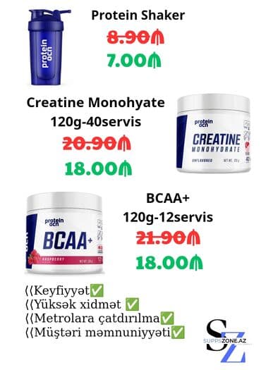 whey isolate qiymeti: 💪🏼Türk Proteinocean firmasına məxsus original supplementlər 🔥 — 2