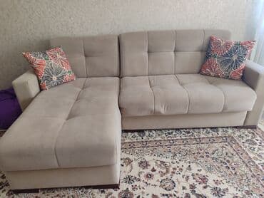 Künc divan, İşlənmiş, Açılan, Bazalı, Parça, Çatdırılma yoxdur