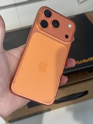 IPhone 17 Pro, 256 GB, Narıncı, Zəmanət, Kredit, Simsiz şarj