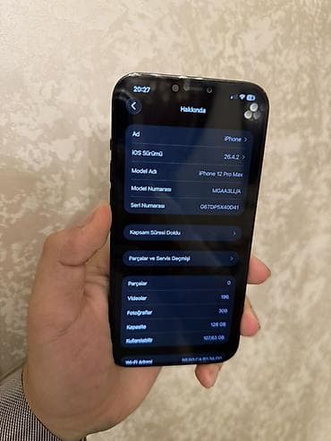 iphone 100 pro max: IPhone 12 Pro, Mavi, Face ID — 5