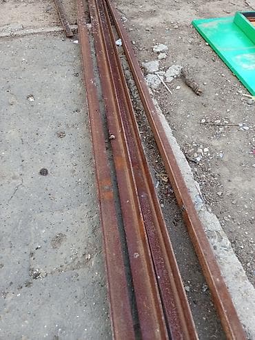 Metal profillər – U formal bələdçi relslər - Material: polad - Profil