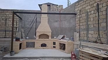 Reklam, çap: Manqal və açıq hava mətbəxi tikintisi xidməti - Şəkillərdə gördüyünüz — 6