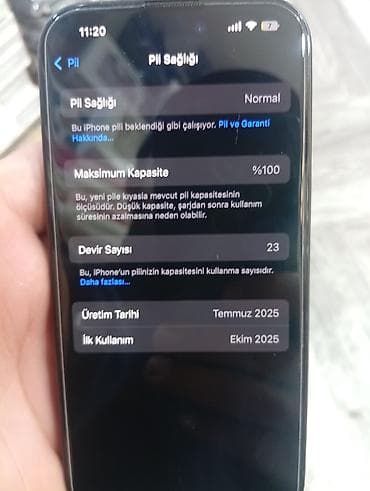 IPhone 15, 128 GB, Göy, Face ID