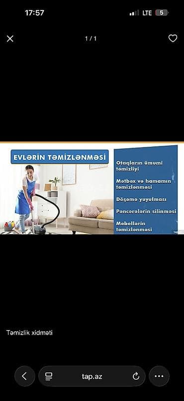 et xali ucun derman: Yeni Temirden cixmis obtektlerin ve yasayis evlerinin temizlik — 1