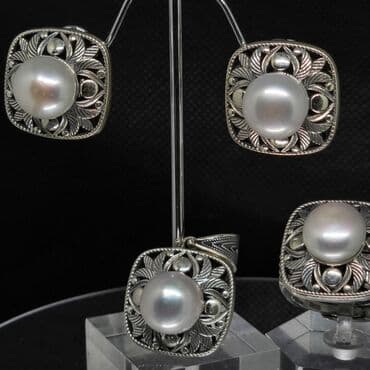 qizillarin qiymeti 2022: Dəstə daxildir: Üzük, Gümüş — 3