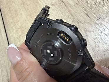 paslanmayan: Smart saat, Garmin, Suya davamlı, rəng - Qara — 4