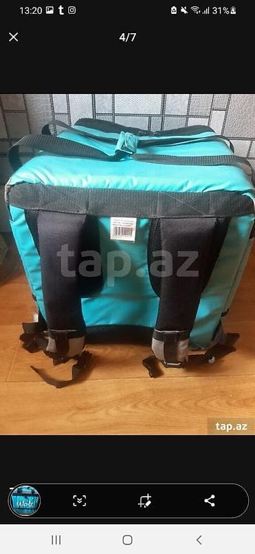 Kuryer çantaları: Salam Volt termo cantası yenidir almaq istəyən səxs əlaqə qursun — 6