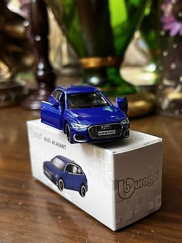 Bburago die-cast lisenziyalı model avtomobil – Audi A6 Avant Bagli — 2