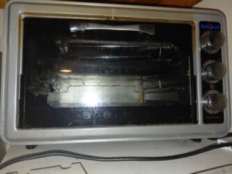 Техника для напитков: Духовка Eurolux, Электрическая, цвет - Серый, Встраиваемая, Б/у — 2