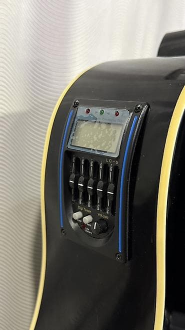 hassans pro 7: Elektro-akustik gitara — Smiger GA-H11-BK - Korpus: dreadnought — 3