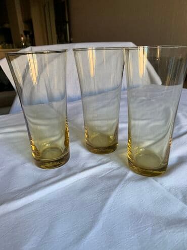 kakteyl: Şüşə stəkan və qoblet dəsti Müxtəlif ölçü və rənglərdə şüşə qədəh və — 4