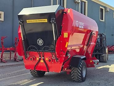 traktor starter: Tiremix Y-12 yem qarışdırıcı və paylayıcı qoşqu - Brend/model: Ak — 2