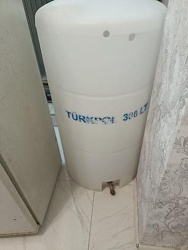 plasmas qapi: Türkpol 300 LT su çəni vap chat 0505966696 - Həcm: 300 litr - — 1