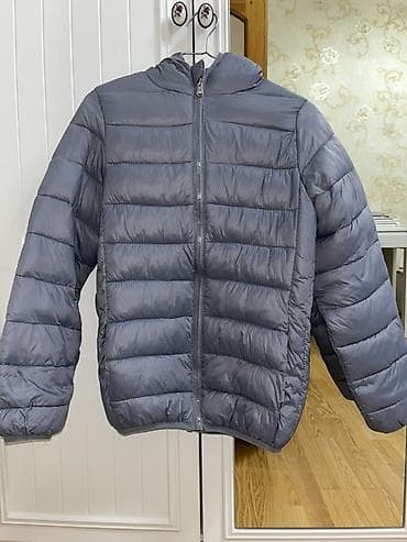 Yüngül puff gödəkçə – boz rəng