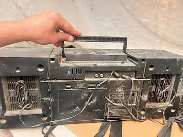 sodo sd 1002: Fisher portativ kasetli radiomaqnitofon (boombox) - Marka: Fisher - — 2