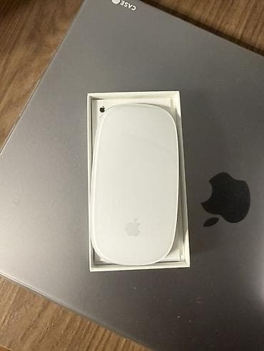 hp g6 2000: Apple Magic Mouse (Model: A1657, MX532ZM/A) - Rəng: Ağ - Multi‑Touch — 3