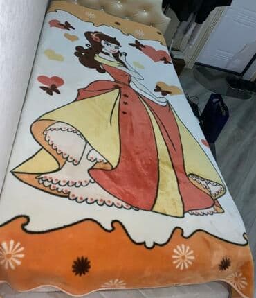 Ev saatları: İşlənmiş rəng - Ağ Flis Pled, Pulsuz çatdırılma — 1