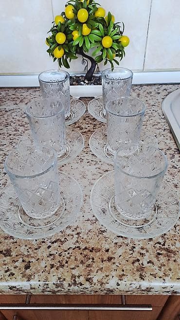 versace servis: Çay dəsti, Şüşə — 3