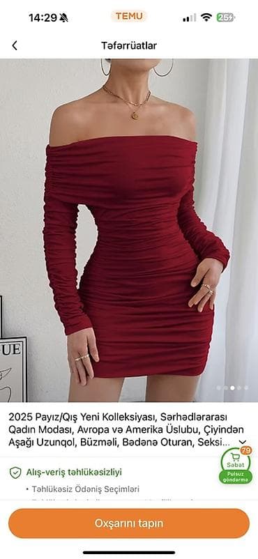 monika geyim instagram: Yenidir heç geyinilməyib m ölçü — 1