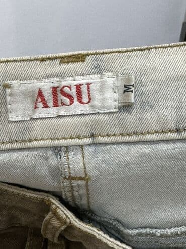 Ford: Brend: AISU Ölçü: M Qadın üçün fərqli dizaynlı cins ətək. Üst hissə — 3