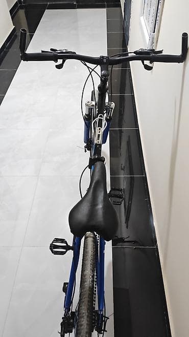 velosiped audi: Dağ/şəhər tipli velosiped – mavi/qara rəng sxemi. Xüsusiyyətlər: - — 3