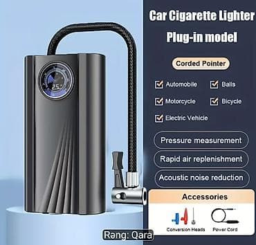 port baqaj: Avtomobil Şin Nasosu – Siqaret alışdırıcısına qoşulan model (rəng — 4