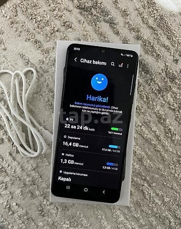 Elektronika: Samsung Galaxy A32, 64 GB, rəng - Qara, Face ID, Sensor — 4