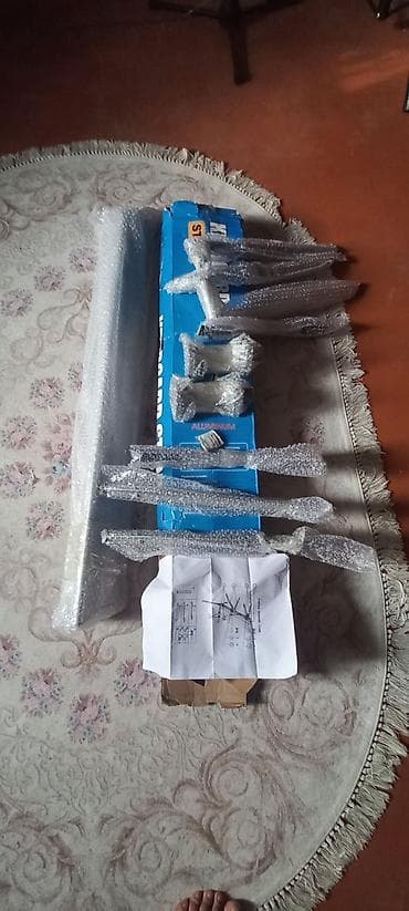 07 baqaji: Təsvir: - Universal tip alüminium dam relsləri (qutu üzərində — 1