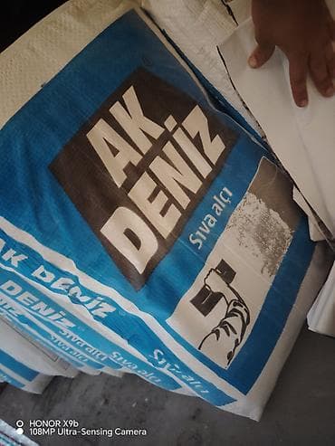 yeni il: AK DENİZ “Sıva alçı” – gips əsaslı suvaq qarışığı - İstifadə sahəsi — 1