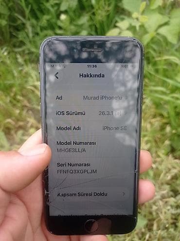 samsung s5 ekran: IPhone SE, 64 GB, Qara, Barmaq izi — 6
