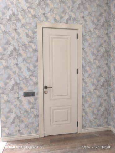 qapi ucun aksesuarlar: Yataq otağı üçün Yeni Otaq qapısı 90x205 sm Çərçivə ilə, Zəmanətli, Ödənişli quraşdırma, Pulsuz çatdırılma — 5