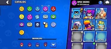 İncəsənət və kolleksiyalar: Brawl Stars hesabı – detallı oyun profili - Kupa: 18,812 (maksimum — 5
