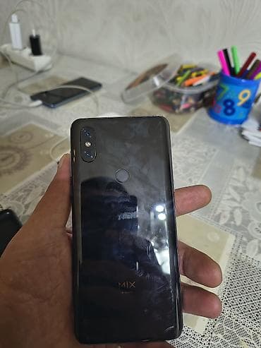 xiaomi mi note 10 pro: Xiaomi Mi Mix 3, 128 GB, rəng - Qara, 
 Barmaq izi — 1