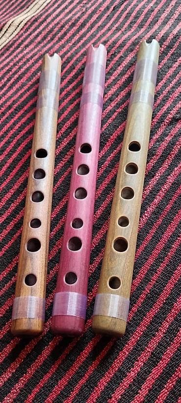 Qaçış, Bambuk, Plastik ney/kaval tipli fleyta, Kena, Bansuri(Yan Ney) — 5