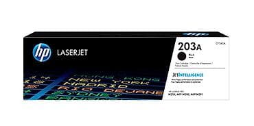 HP LaserJet 203A (CF540A) orijinal qara toner kartrici. - Rəng: Qara