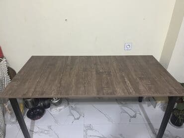 стол стойка для кухни: Mətbəx masası, Açılmayan, Taxta, Dördbucaq masa — 2